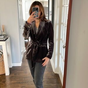 Ann Taylor Velvet blazer